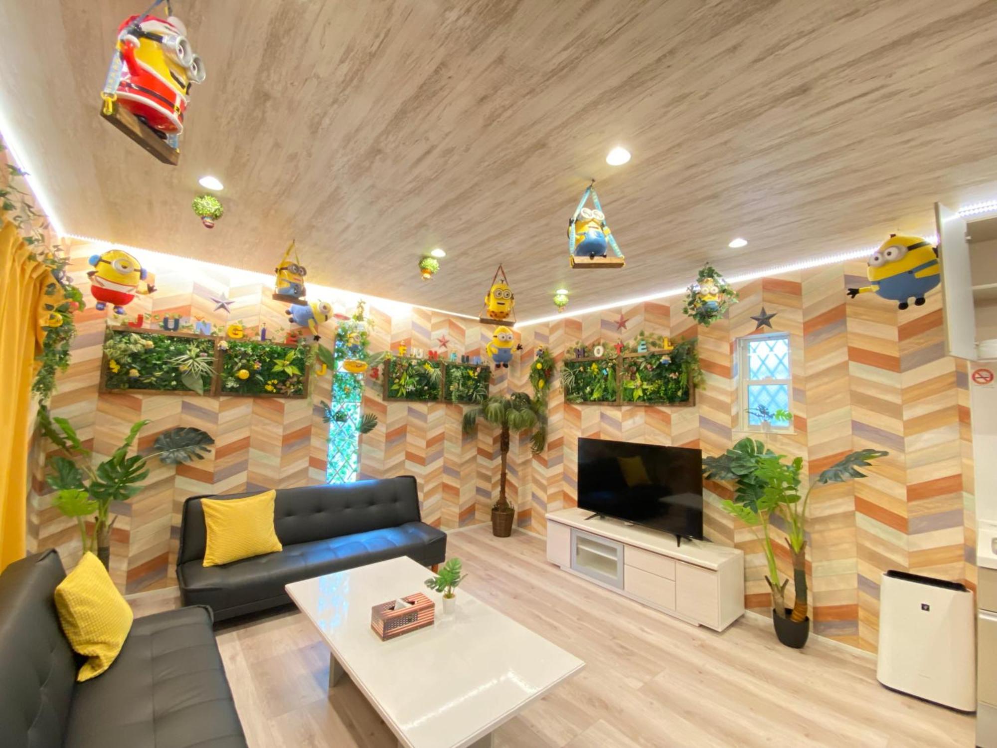 Hotel Jungle Fun Fun Osaka Exteriör bild