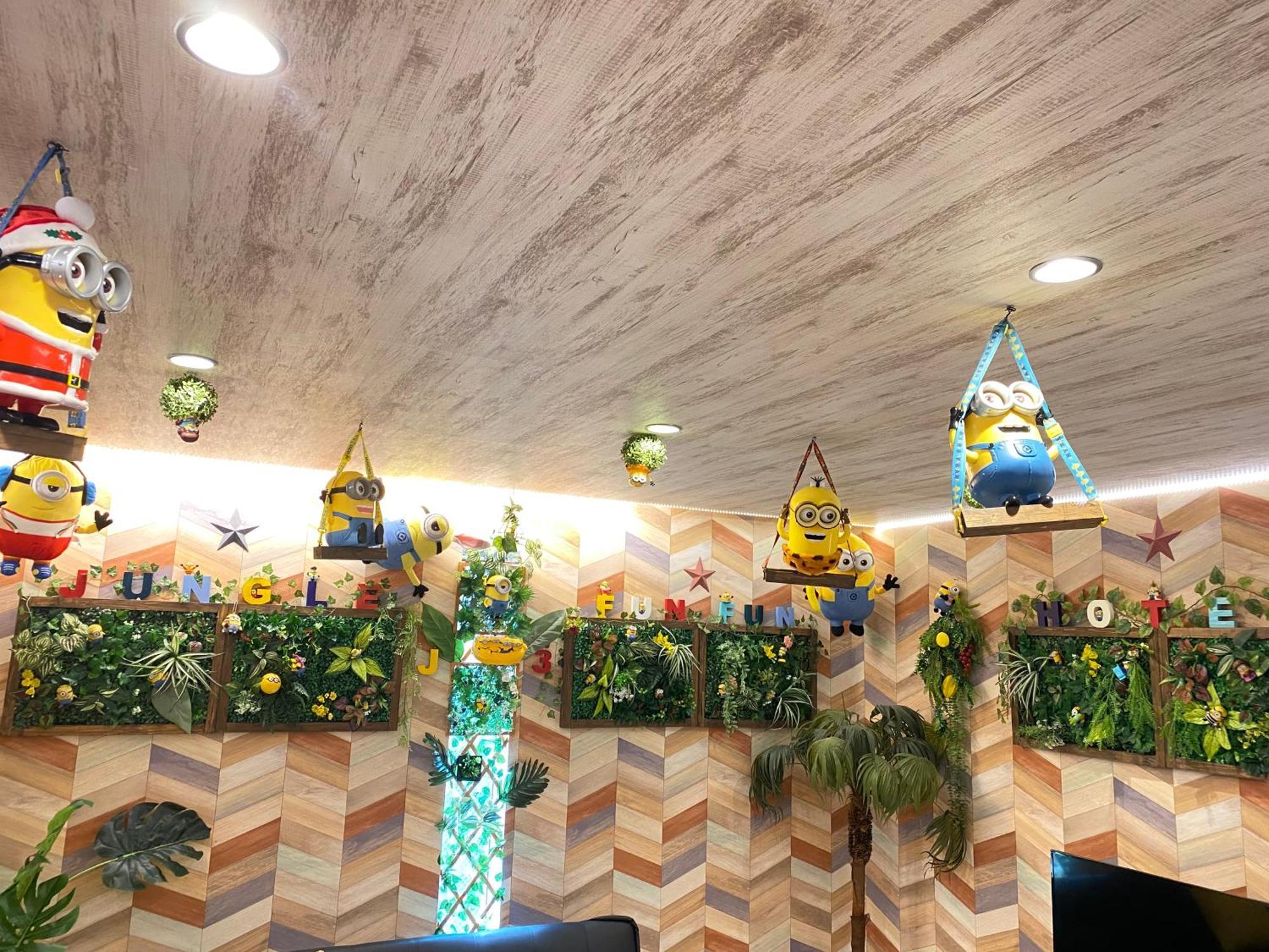 Hotel Jungle Fun Fun Osaka Exteriör bild