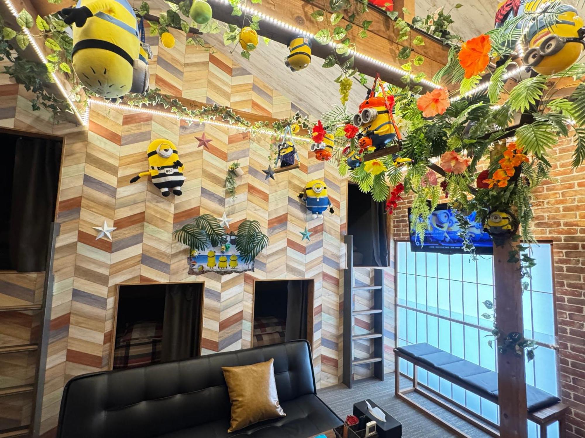 Hotel Jungle Fun Fun Osaka Exteriör bild
