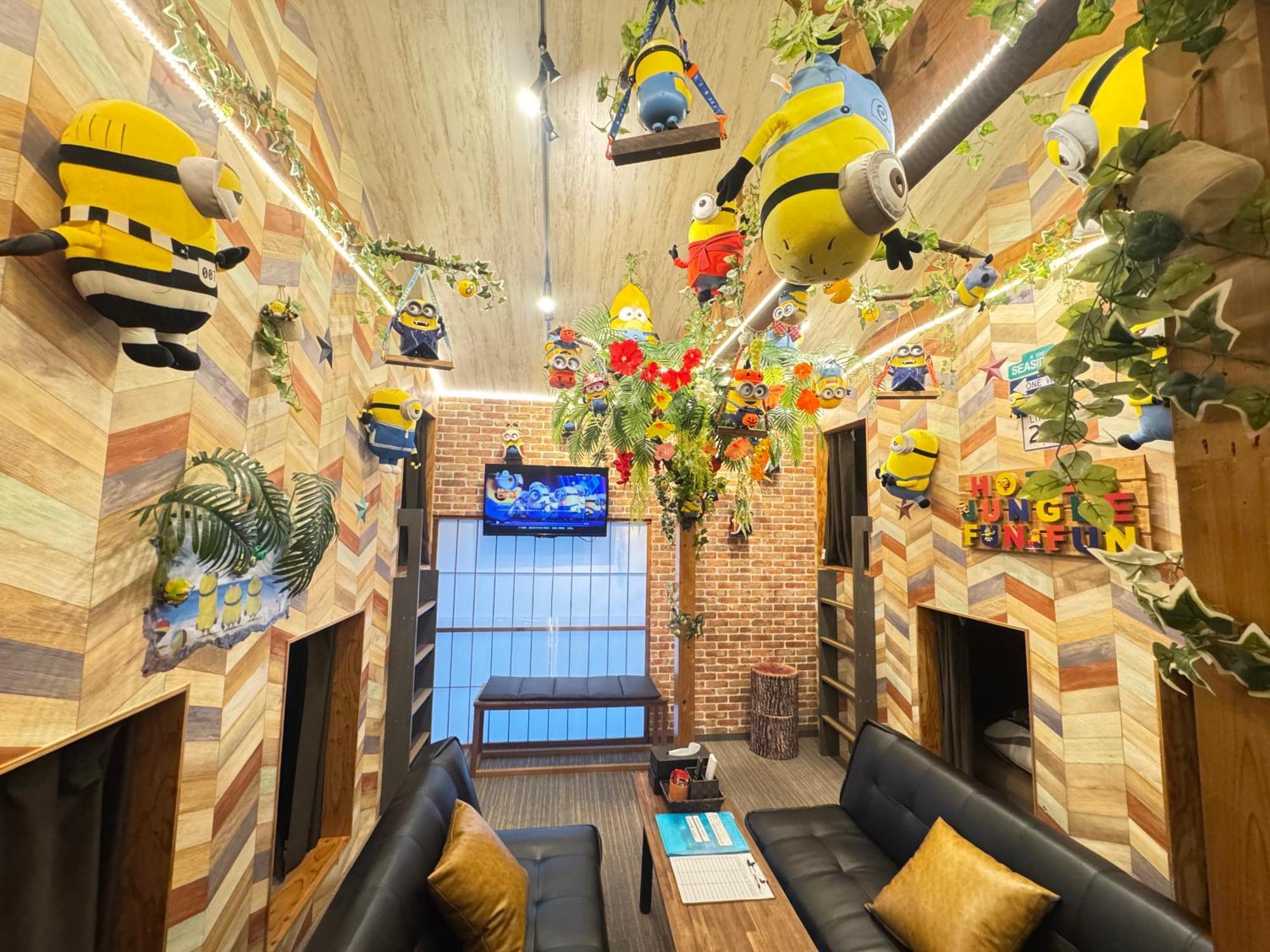 Hotel Jungle Fun Fun Osaka Exteriör bild